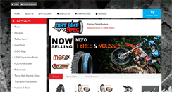 Desktop Screenshot of dirtbikespec.com