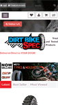 Mobile Screenshot of dirtbikespec.com